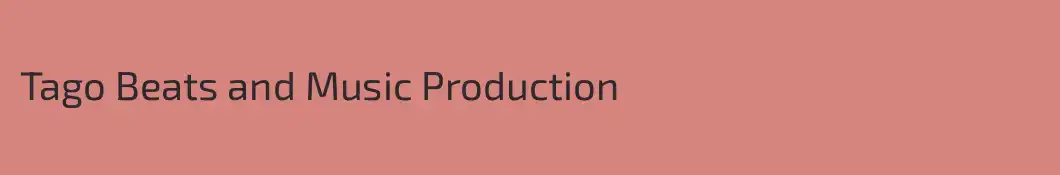 Tago Beats and Music Production